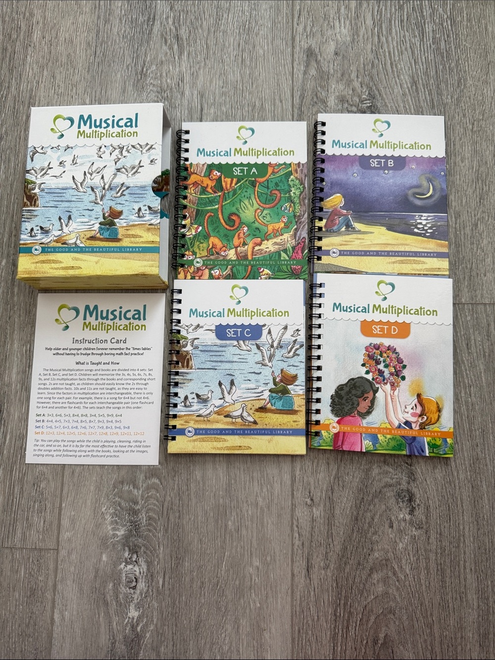 The Good and the Beautiful Musical Multiplication Booklets - Great for Learning!
